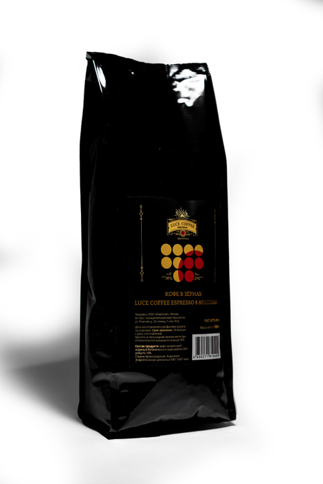 Кофе в зернах LUCE COFFEE 8 APPETITOSO - 1 кг - купить с доставкой по ...