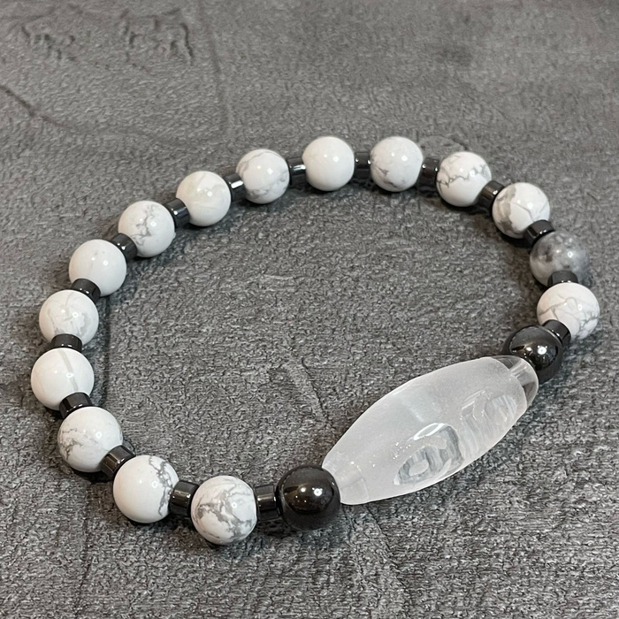 Дзи 8 глаз из горного хрусталя - браслет - купить с доставкой по ...