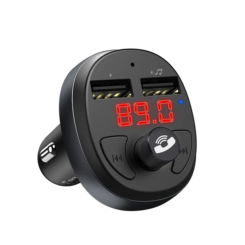 Bluetooth FM модулятор, E41, HOCO, черный, черный, фото 5