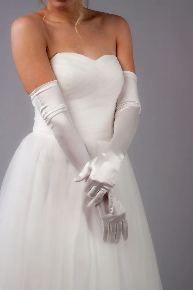 Перчатки свадебные Romantic Wedding Свадебная, 1 пара, вариант, фото 6