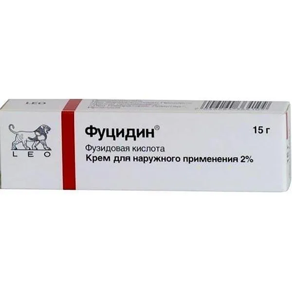 Фуцидин крем 2% 15г, 15 г