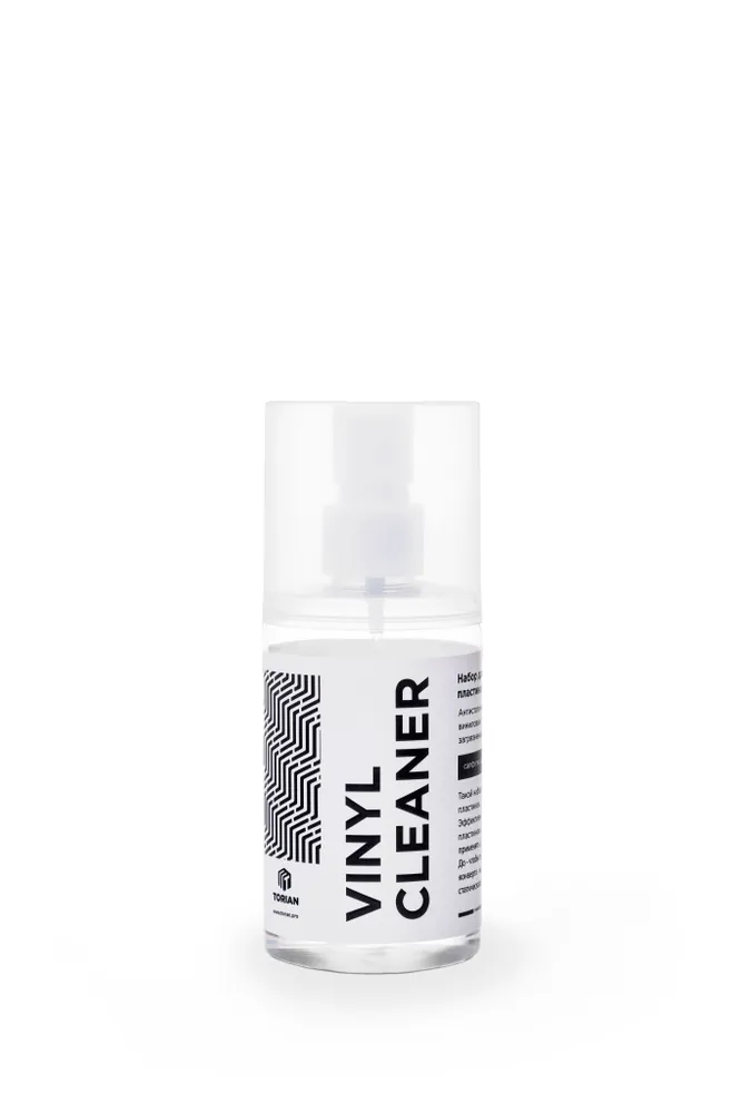 Средство для чистки виниловых пластинок TORIAN - Vinyl Cleaner 200 (спрей + салфетка), вариант, фото 6