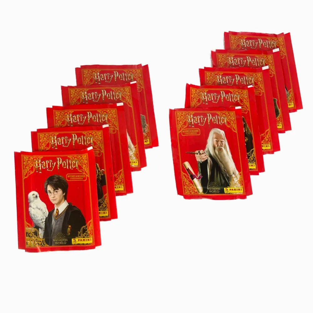 PANINI / 10 пакетиков наклеек Гарри Поттер Руководство для магов и волшебниц/ 50 наклеек ., вариант, фото 3