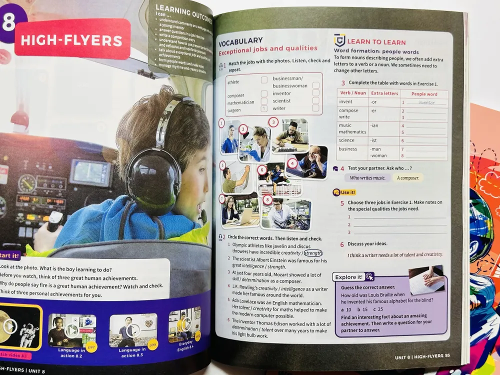 Own it 2, Student's Book, Workbook + CD ( учебник, раб.тетрадь и диск ), вариант, фото 2