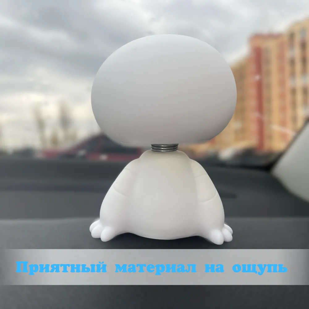 Игрушка в салон автомобиля, Беймакс в машину на панель, Mr.Smile, вариант, фото 5