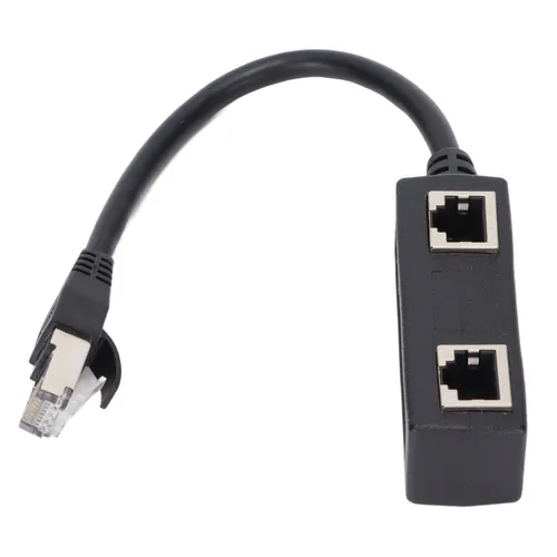 Разветвитель RJ45, 1x2 порта, для CAT7, сетевой адаптер, для дома и офиса