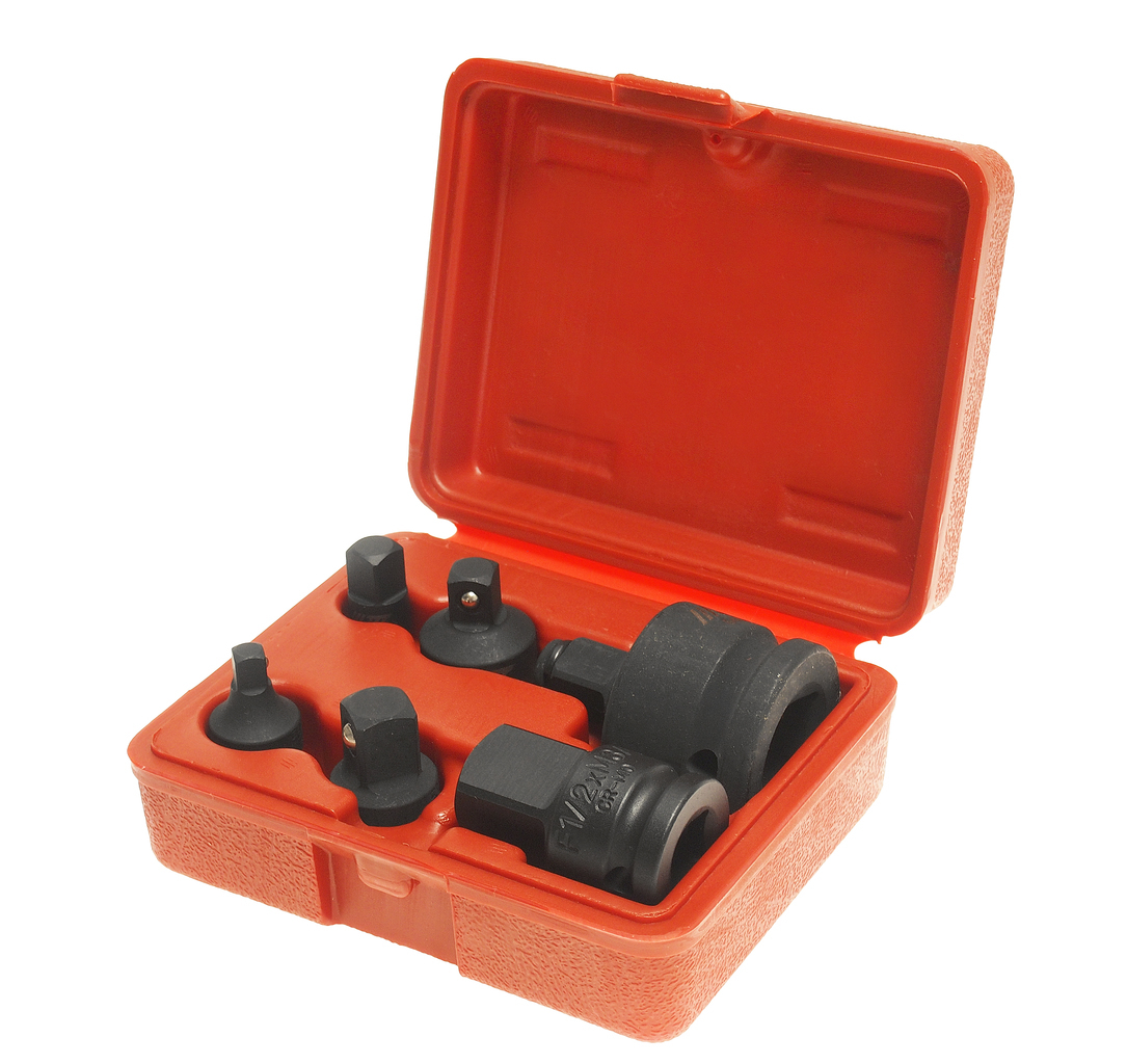 АдаптерыударныеJTCJTC646SНабориз6шт,размерыпосадкинаинструмент1/2",1/4",3/8",3/4"