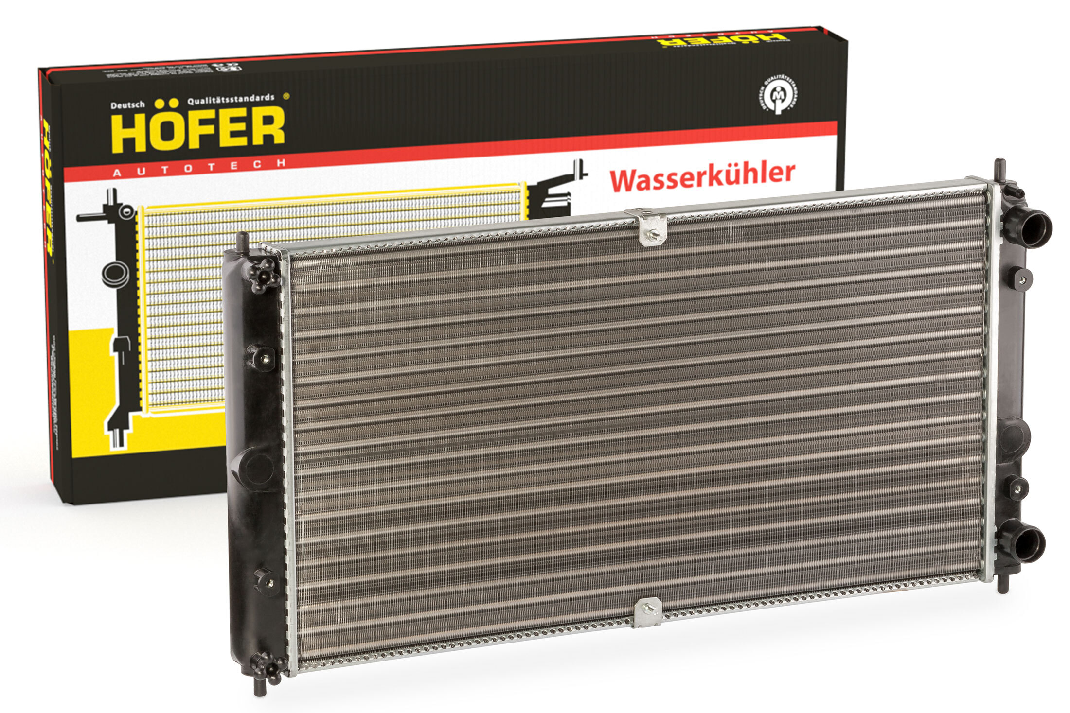 Hofer Radiator Радиатор системы охлаждения 2123 (алюм.)