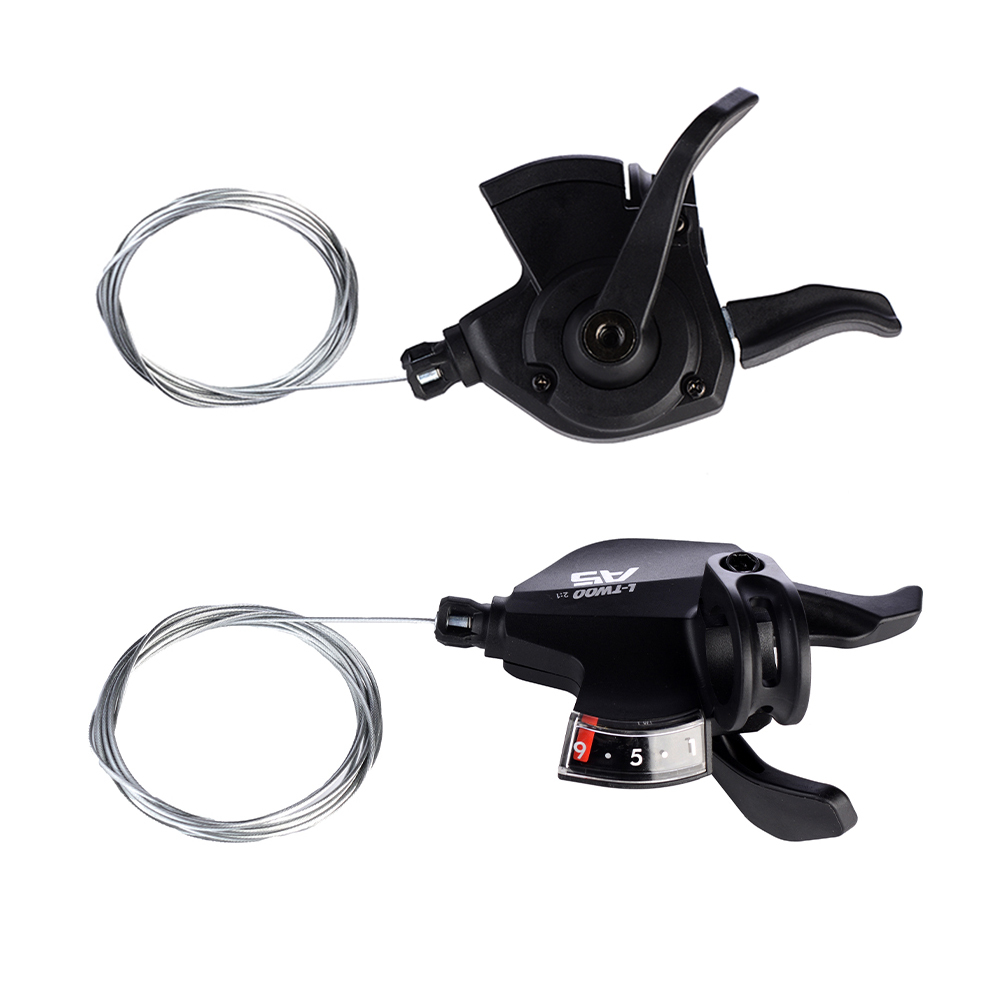 Шифтер правый L-TWOO A5 9ск., 2:1, Shimano совместим, Кабель со сверхнизким трением, Индикатор передачи Шифтер правый L-TWOO A5 9ск., 2:1, Shimano совместим, Кабель со сверхнизким трением, Индикатор передачи