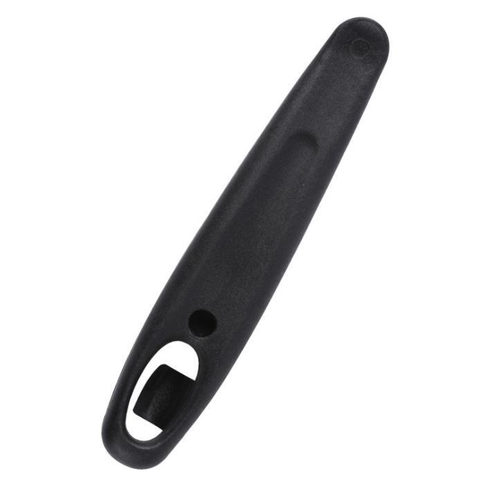 Монтажная лопатка BLACK TOOLS CT39, с зацепом для спиц и штырем для стравливания воздуха, из высокопрочного POM пластика, черный