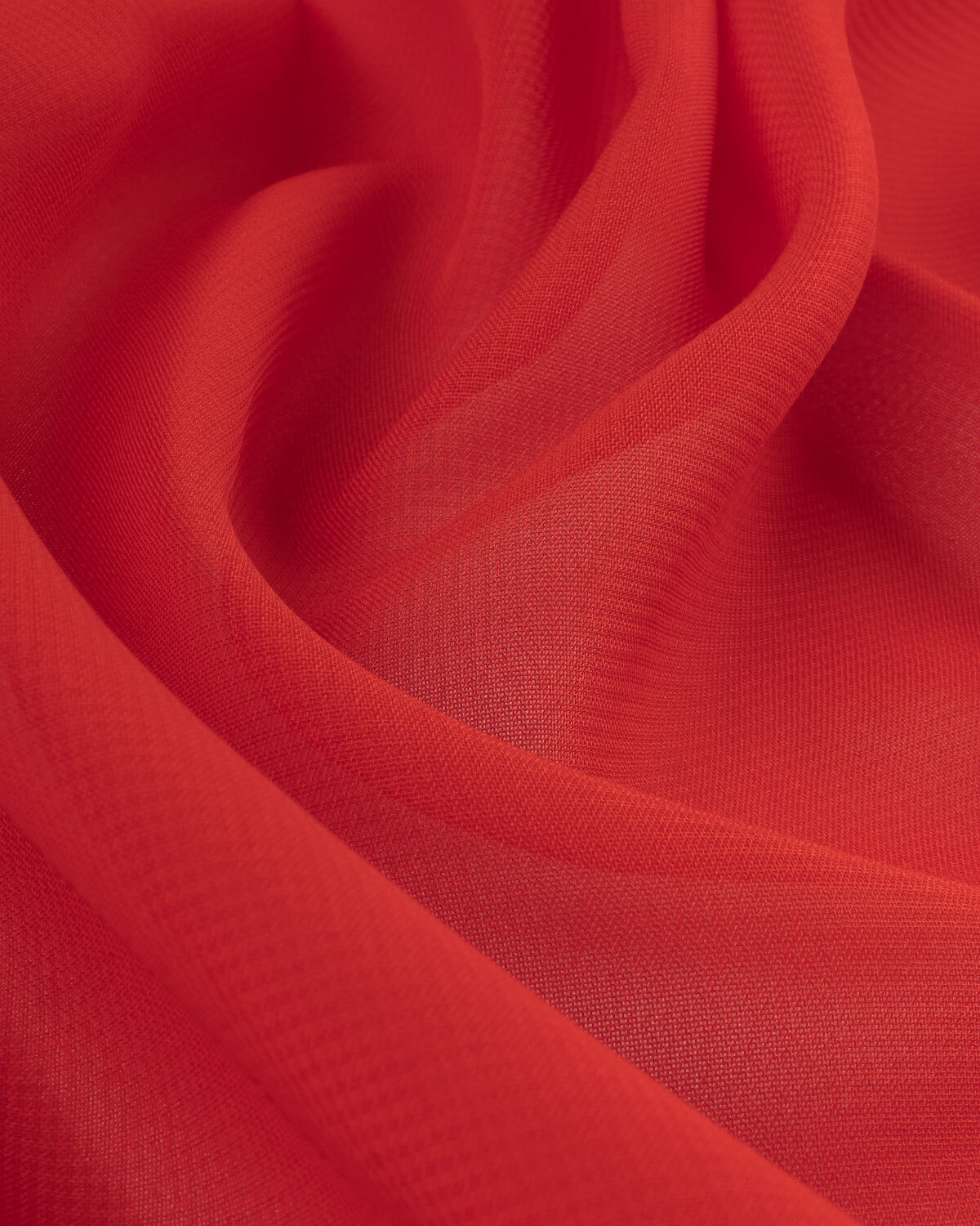 Ткань для шитья и рукоделия Шифон Мульти однотонный, отрез ткани 2 м ...