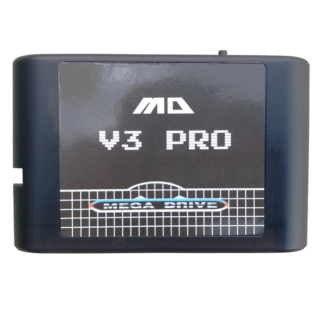 ФлешкартридждляSegaGenesisprofessionalEverDriveV3PROflashcartridgeEDMDS+8GBSD