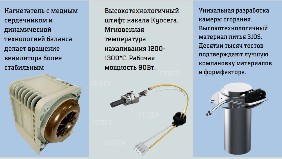 Север 5500 схема подключения