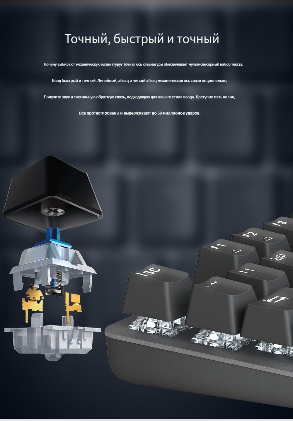 Оптико-механическая клавиатура Logitech K835 купить по низкой цене ...