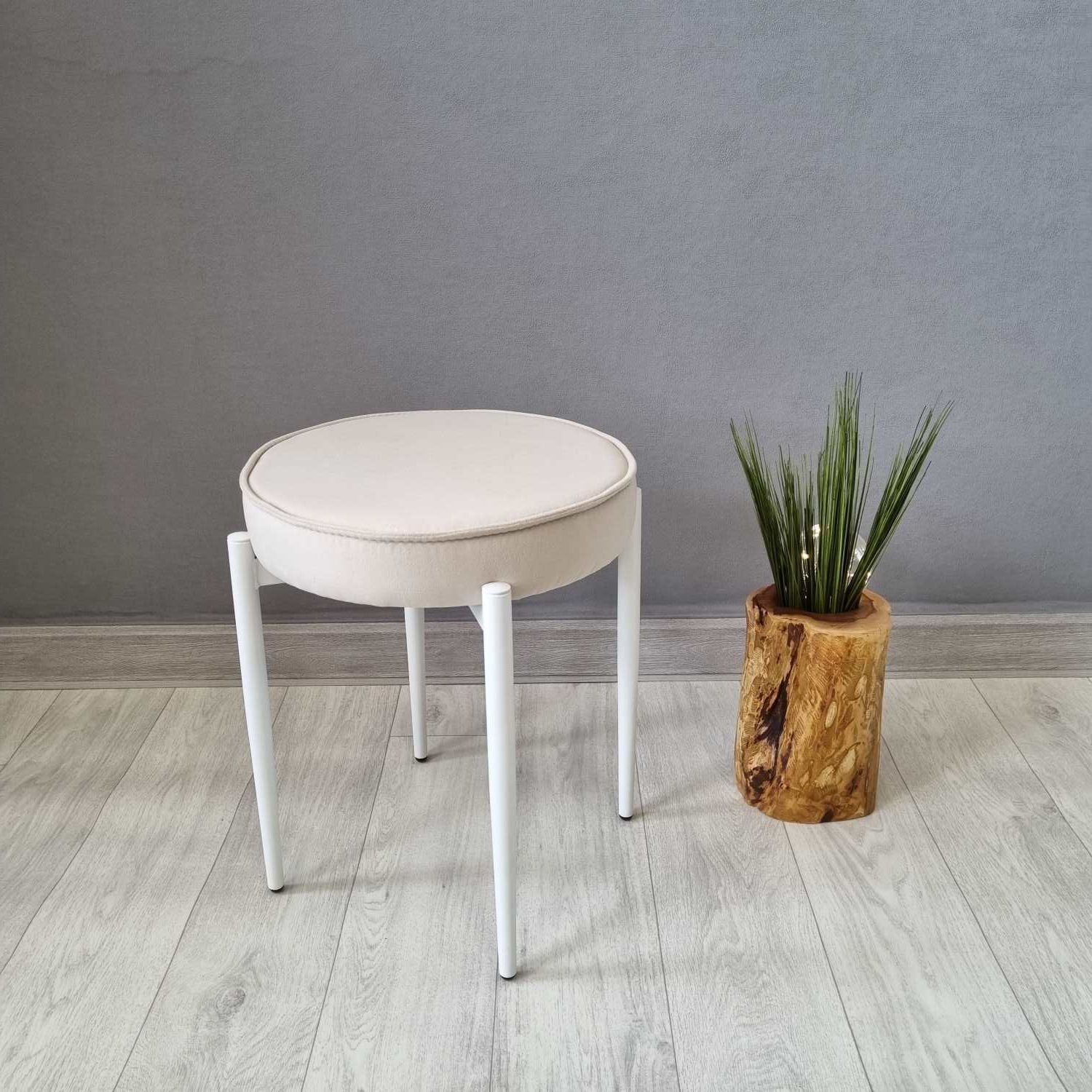 Табурет с мягким сиденьем, табурет-пуф, комплект табуретов, круглые ...