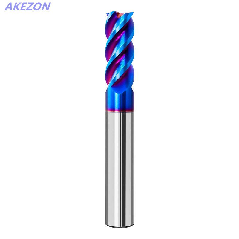 Насадная, Концевая Гравировальная, Цилиндрическая Фреза HRC70-4F平刀 ...