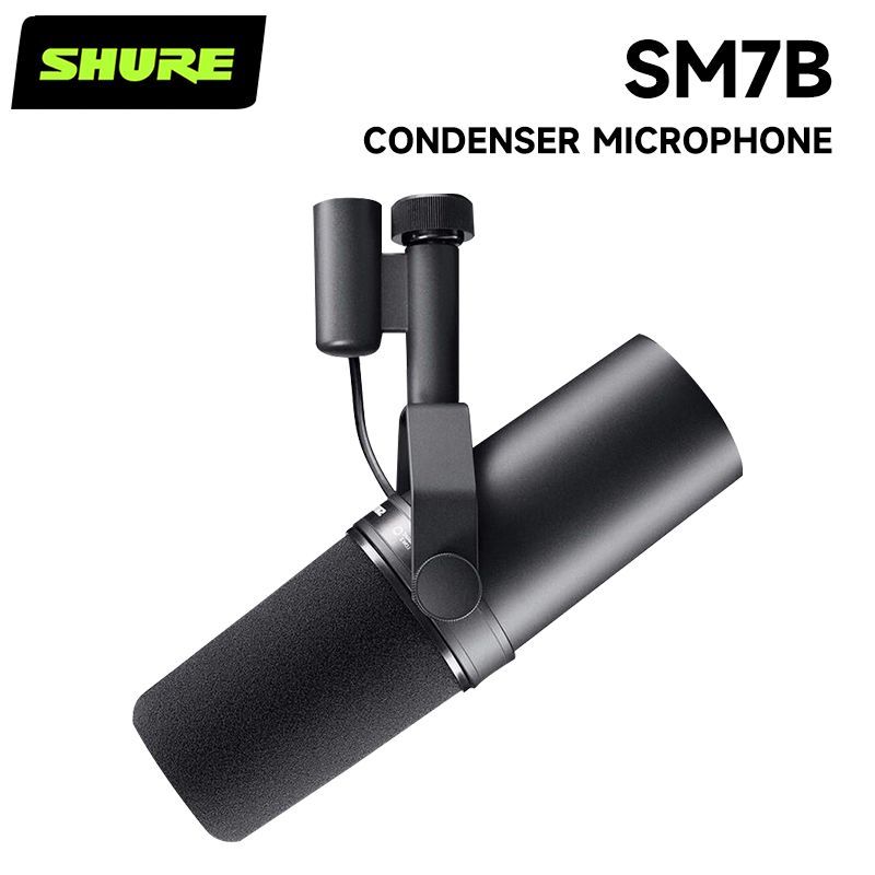 Shure Микрофон для подкастов SHURE SM7B Сконструирован специально