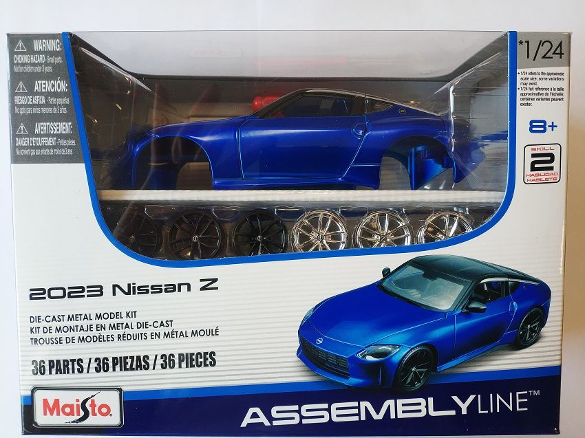 Машина сборная металлическая 1:24 Maisto 2023 NISSAN Z (39267