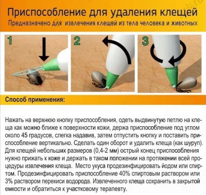 Выкручиватель клещей / Удалитель / Клещедер - купить с доставкой по ...