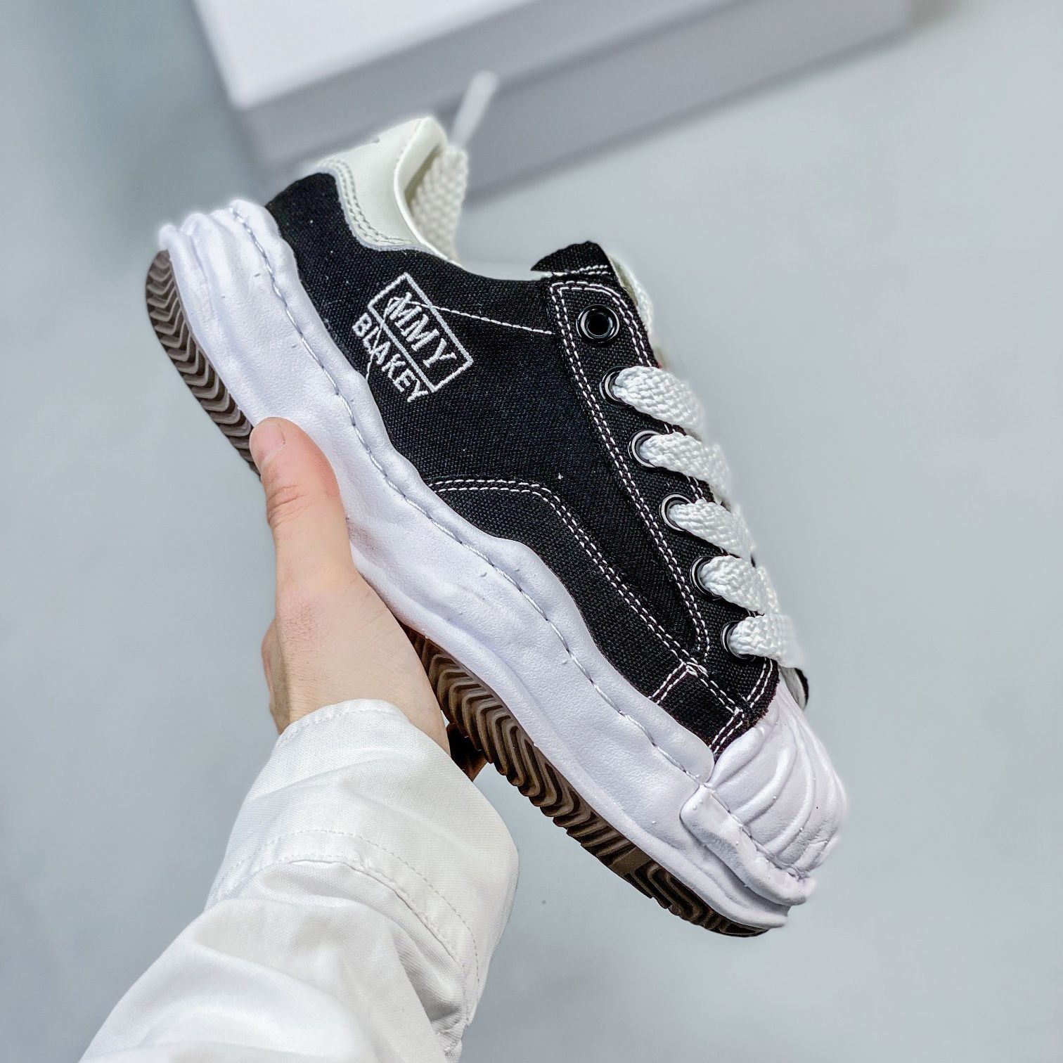 Кроссовки Мужской, Женский Miharayasuhiro Цельный спил дерева