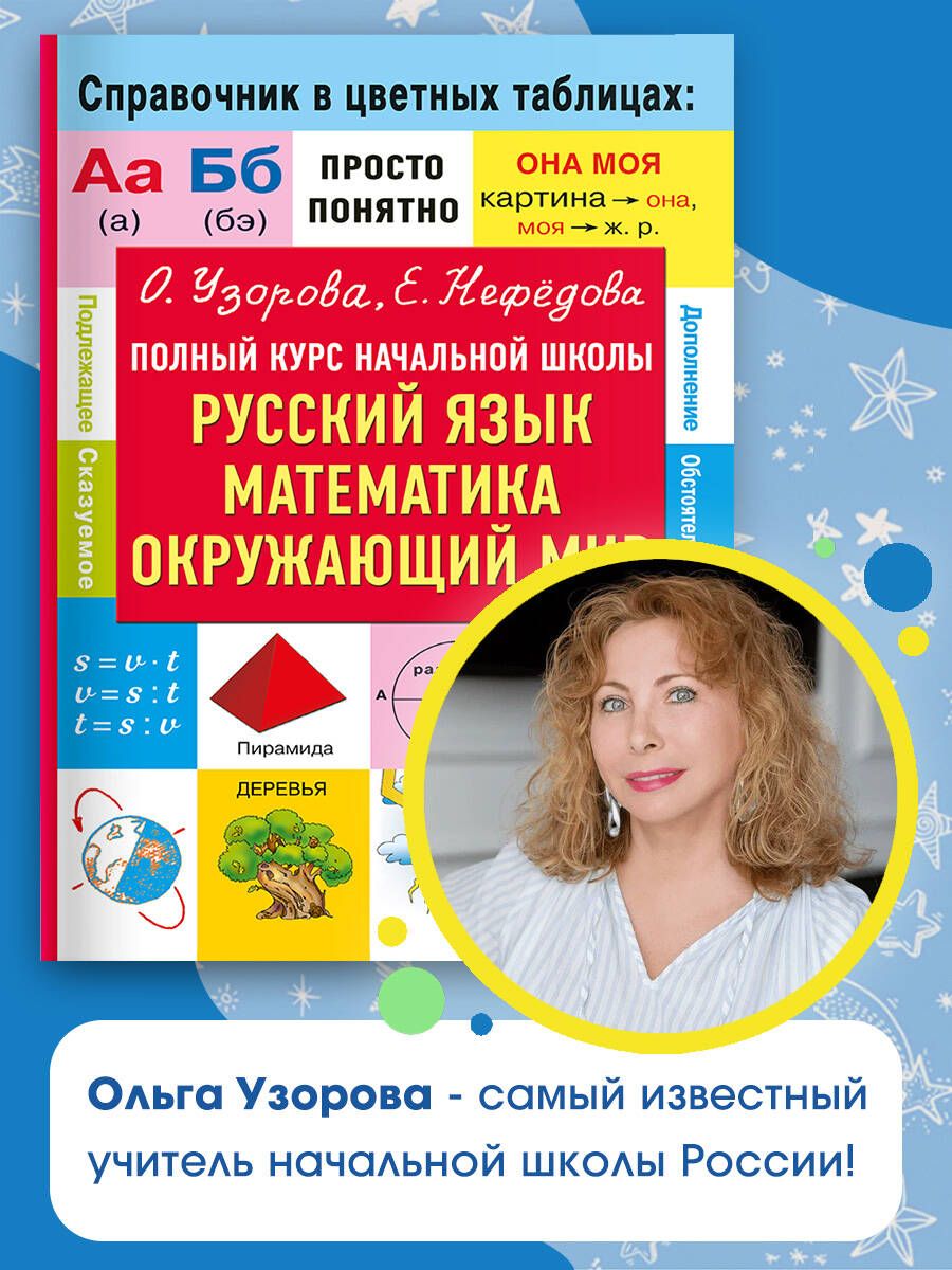 Полный курс начальной школы. Русский язык, математика, окружающий мир | Full Course of Primary School. Russian Language, Mathematics, Surrounding World - Ozon image 3
