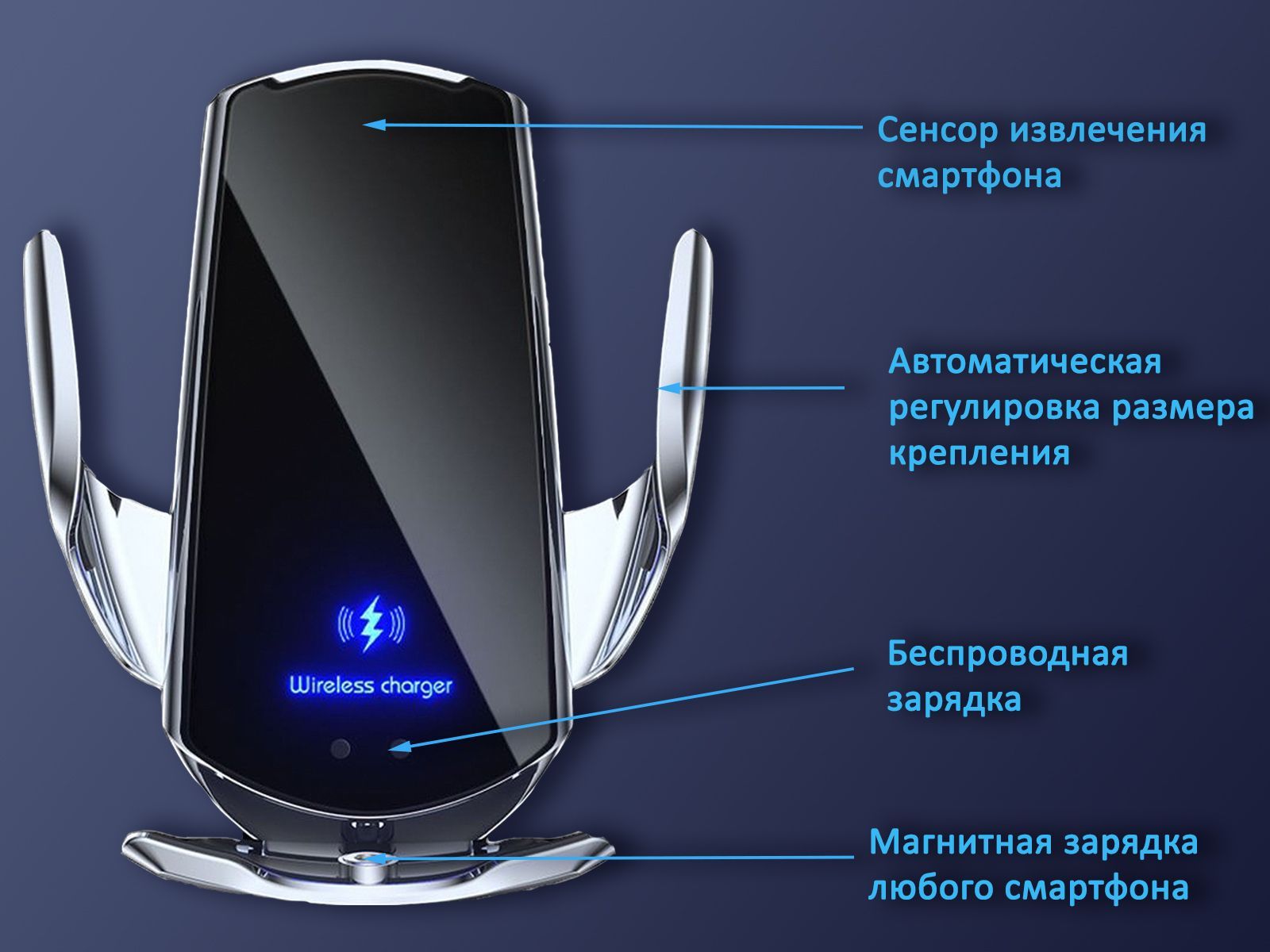 Держатель автомобильный Q3. - купить по низким ценам в интернет-магазине  OZON (1195292080)