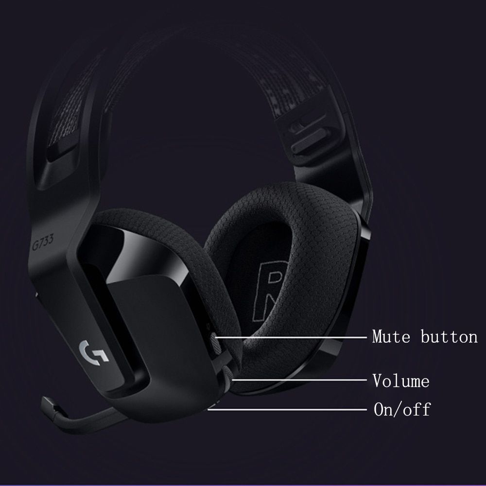 Наушники Вкладыши Logitech G733 - купить по доступным ценам в интернет ...
