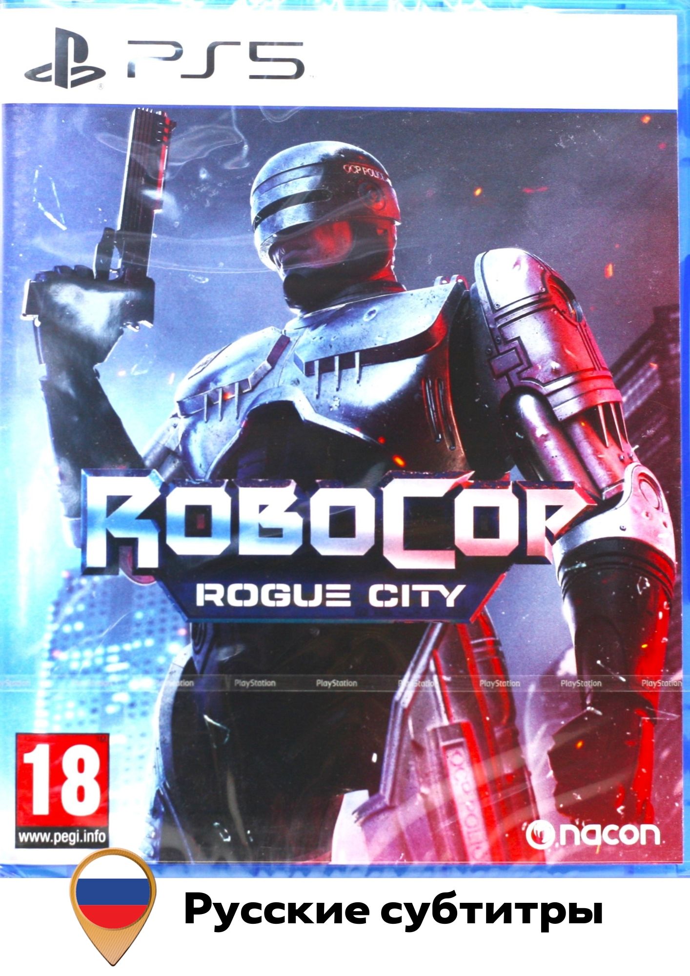 Игра Robocop: Rogue City (PlayStation 5, Русские субтитры) купить по низкой  цене с доставкой в интернет-магазине OZON (1277277024)