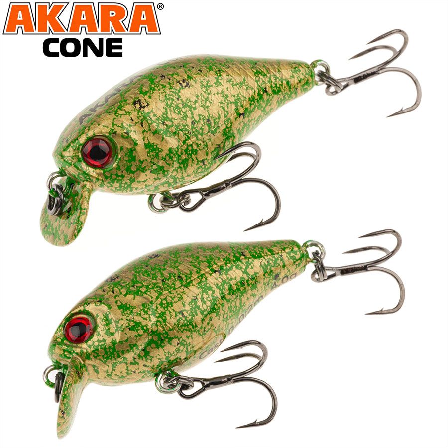 Воблер akara cone 35F 4,0 гр.A224,(набор из 1 шт)
