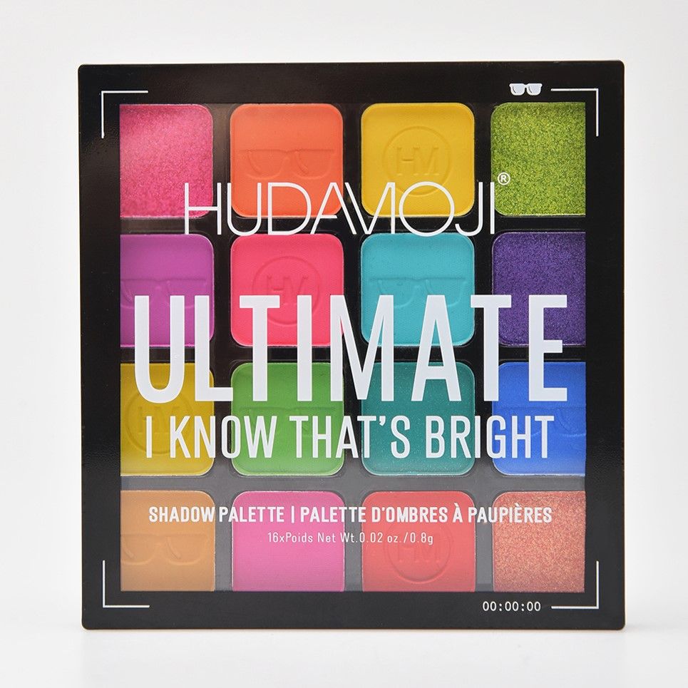 Тени для век SINNLIG яркая палетка теней для глаз из 16 оттенков ULTIMATE  SHADOW PALETTE