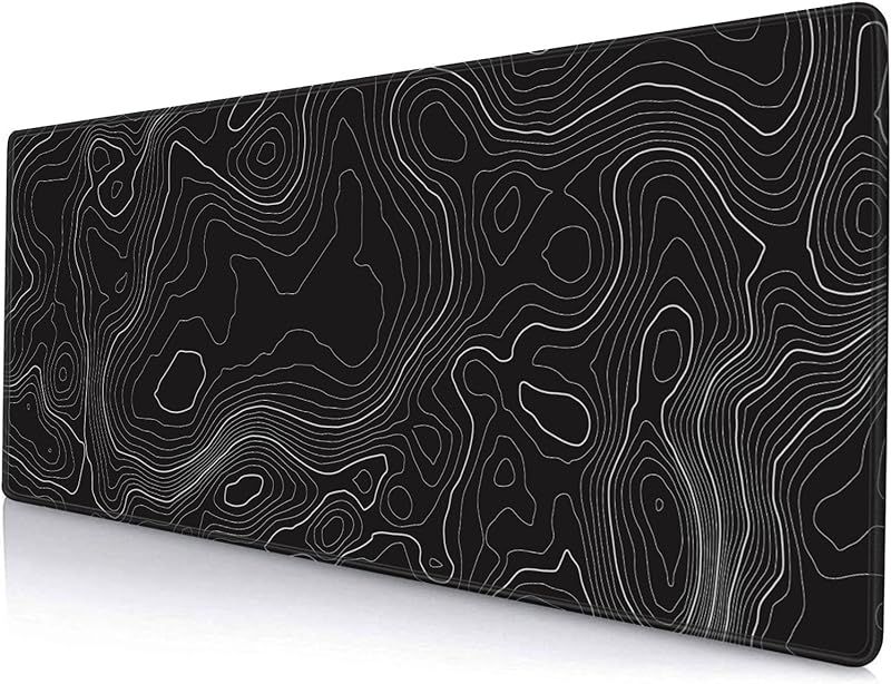 большой игровой коврик для мыши с текстурой ткани