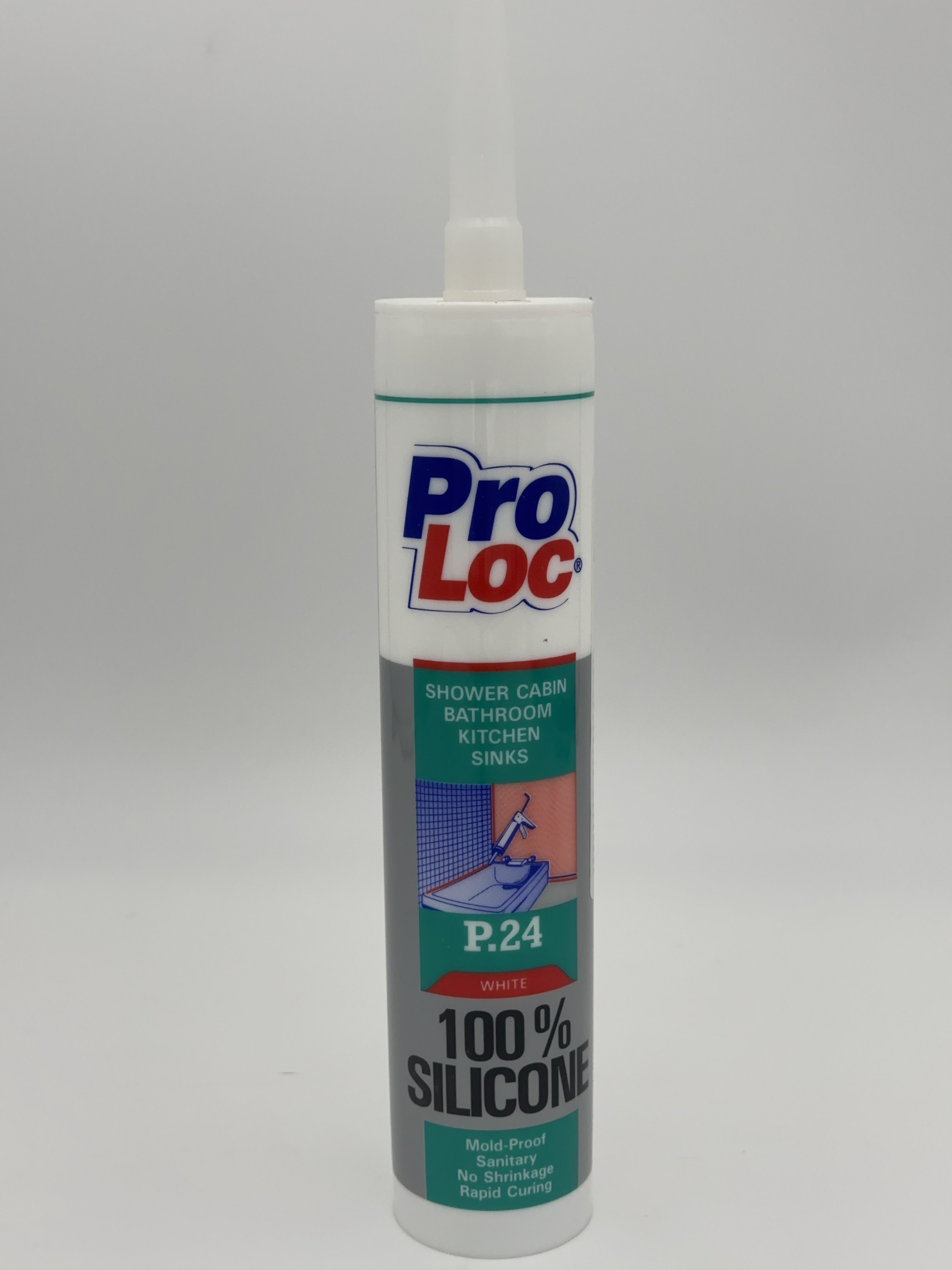 Санитарный силиконовый герметик PROLOC P.24 / прозрачный купить на OZON ...