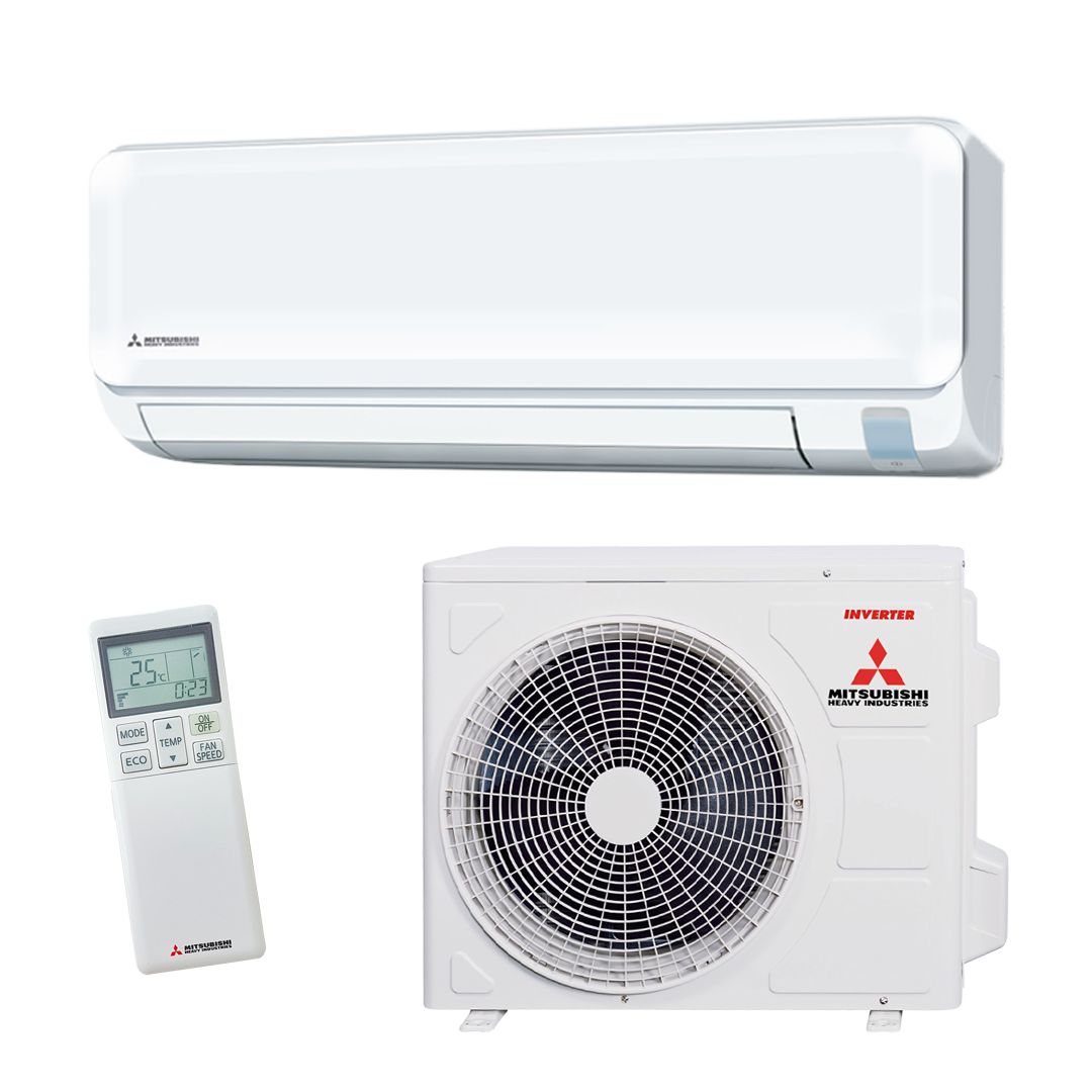 Сплит-система Mitsubishi Heavy SRK25ZTL-W, инверторная, встроенный Wi-Fi, до 25 кв.м.