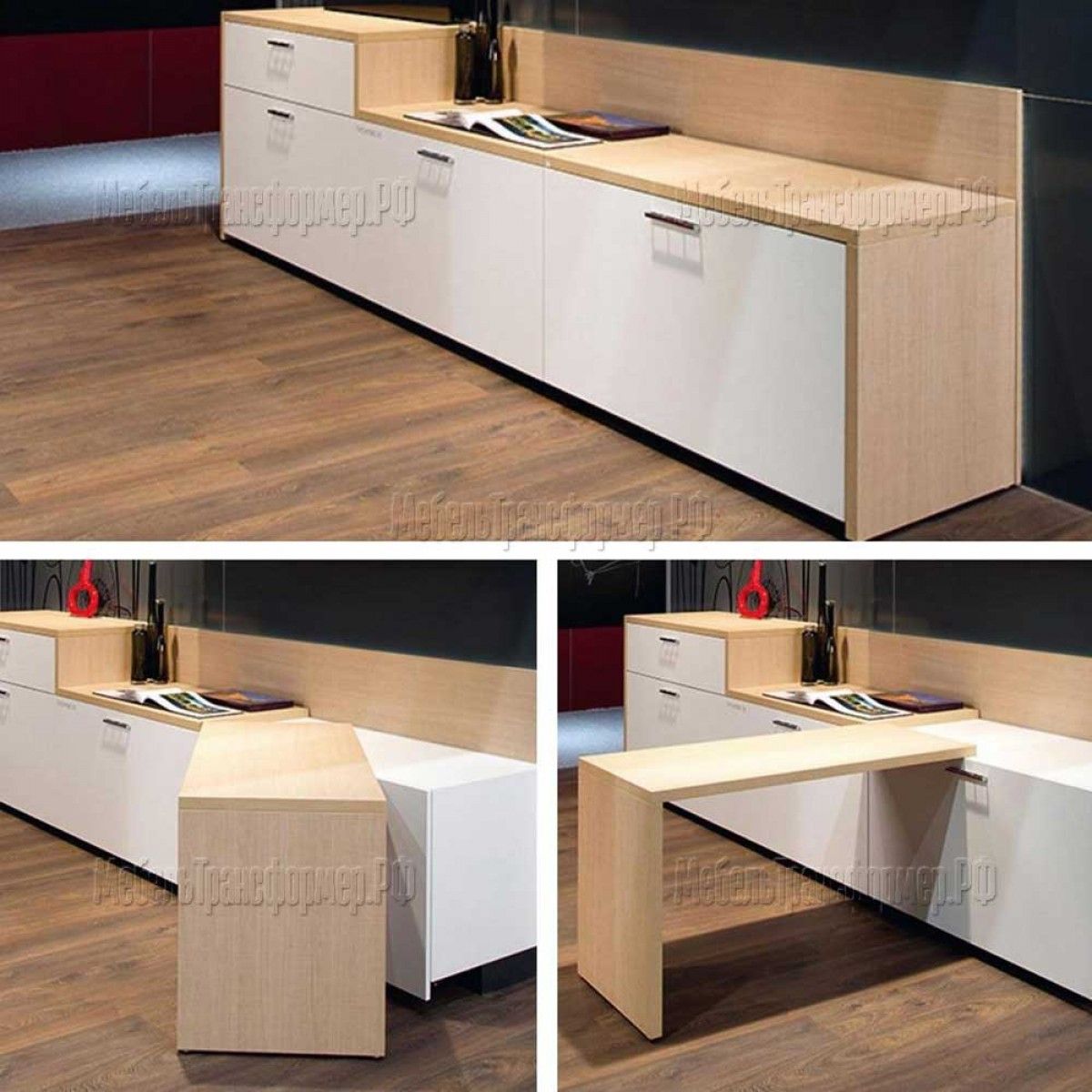 МеханизмыдляповоротнойстолешницыконсолитрансформерК111