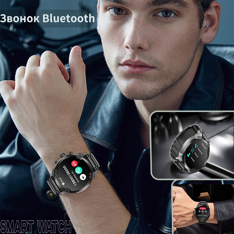 Купить смарт-часы SACOSDING AMOLED смарт часы, экран 1.8" - купить по ...