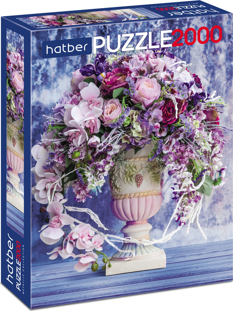 Пазлы Hatber premium Букеты для хорошего настроения 2000 элементов ...