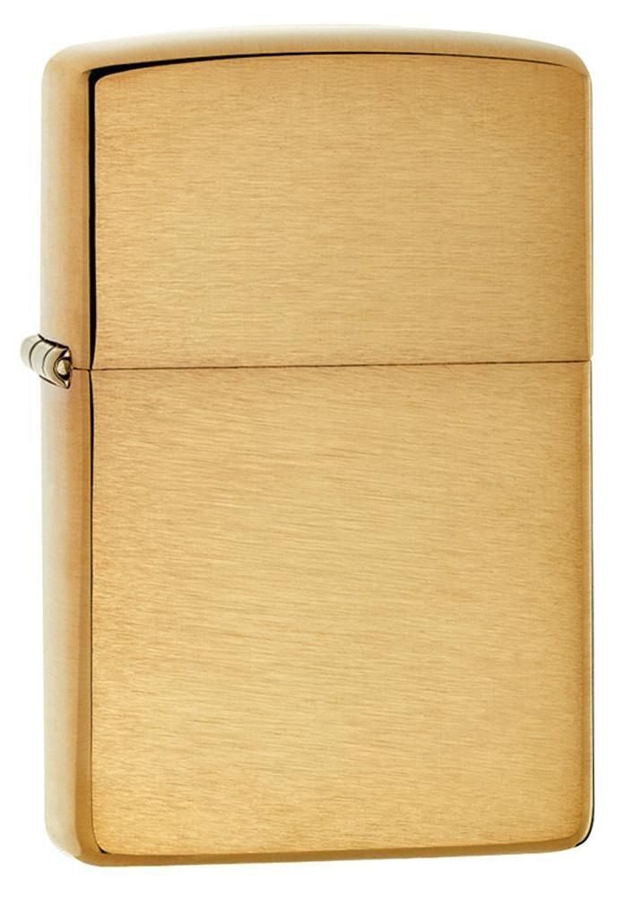 Зажигалка бензиновая ZIPPO Armor Brushed Brass #1