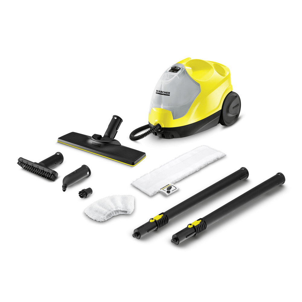 Пароочиститель Karcher SC 4 EasyFix, желтый, 2000 Вт, Дозалив воды, Защита  от накипи, Противокапельная система купить по низкой цене с доставкой в  интернет-магазине OZON (168981791)