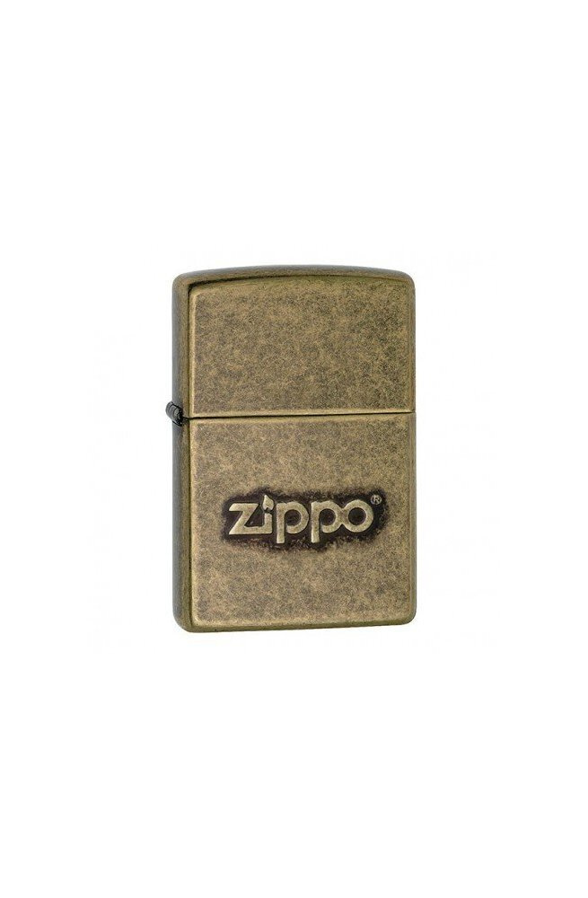 Зажигалка ZIPPO бензиновая Classic Antique Brass #1