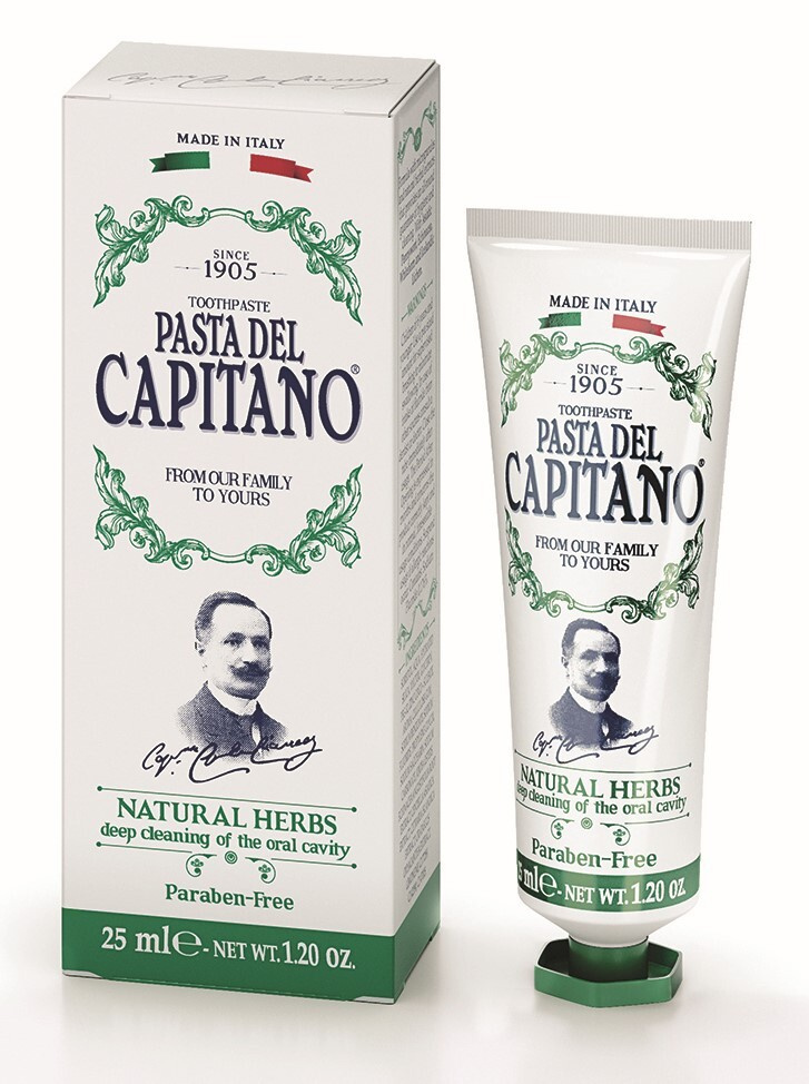 Зубная паста Pasta del Capitano Премиум Натуральные травы, 25 мл #1
