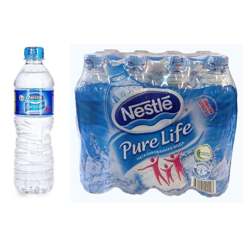 Nestle Pure Life Вода Негазированная 500мл. 12шт #1
