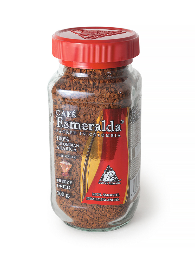 кофе растворимый "Cafe Esmeralda" Ирландский крем 100 г. #1