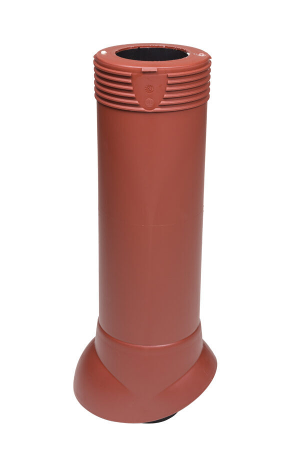 Красный (RR29, RAL3009) канализационный изолированный вентиляционный выход 110/из/500 Vilpe (Финляндия), #1