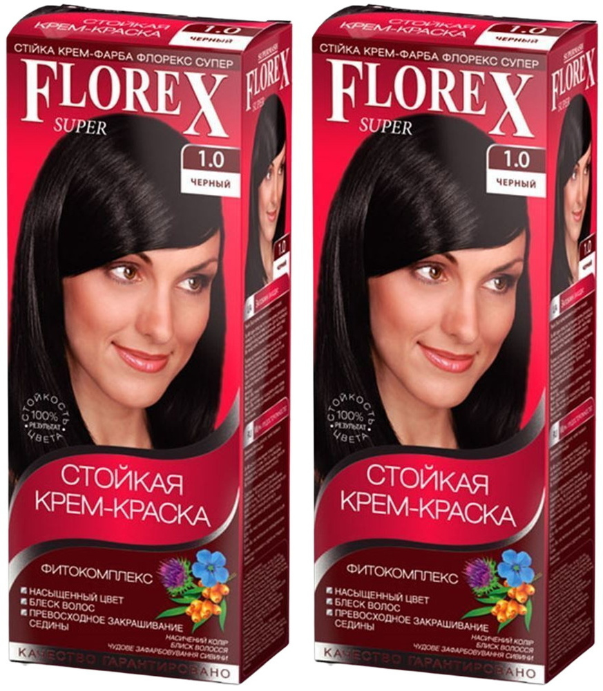 Florex Краска для волос, 100 мл #1