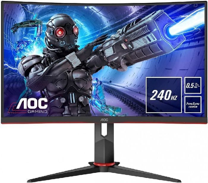 AOC 27" Монитор C27G2ZE/BK, черный #1