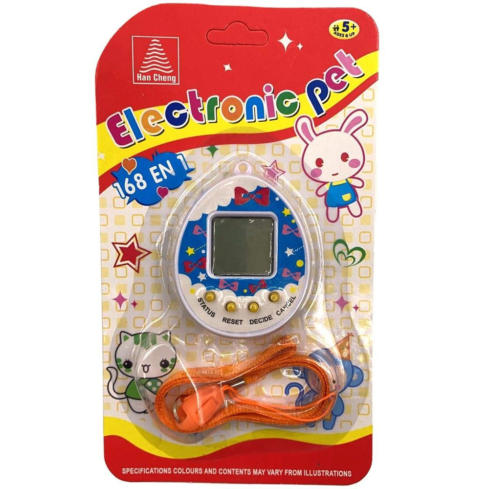 Тамагочи Tamagochi Electronic Pets питомцев 168 в 1 ver.6, белый