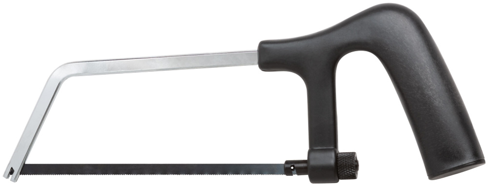 Ножовка по металлу мини 150 мм "Юниор", пластиковая черная ручка FIT 40025  #1