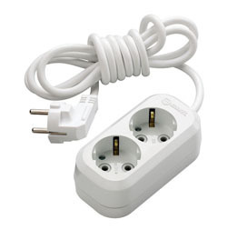 Удлинитель 2* 3 м c з/к 16А Makel #1