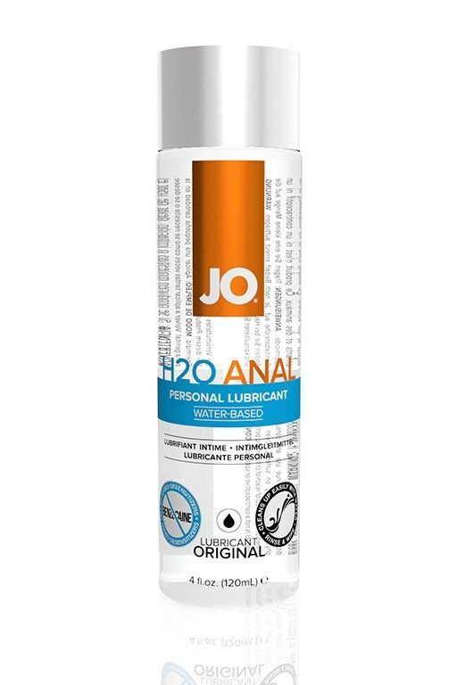 System JO Анальный лубрикант на водной основе JO Anal H2O - 120 мл для ...