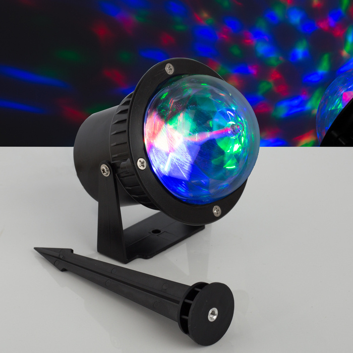 Luazon Lighting, Световой прибор "Хрустальный шар", IP65, свечение RGB, 12 В  #1